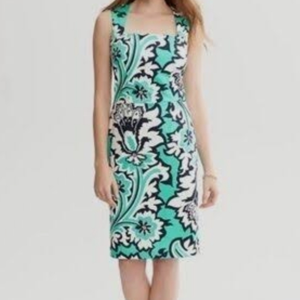 Banana Republic Milly Collection Eden Rock Printed Dress